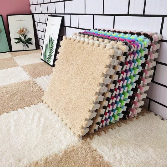 SnuggleTiles | Plush Padded Baby Mat