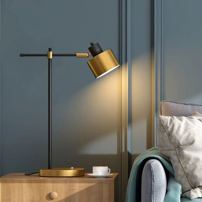 AURELIA - Adjustable Metal Desk Lamp for Modern Spaces