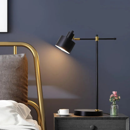 AURELIA - Adjustable Metal Desk Lamp for Modern Spaces