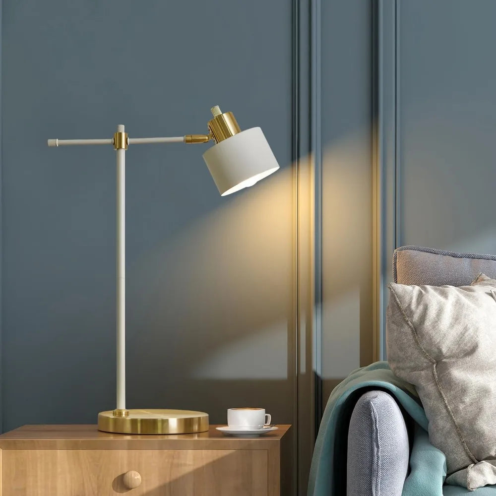 AURELIA - Adjustable Metal Desk Lamp for Modern Spaces