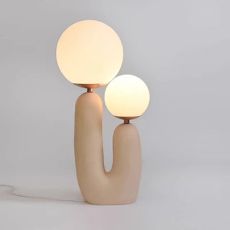 ORBITA - Modern Dual-Globe Table Lamp for Home Décor