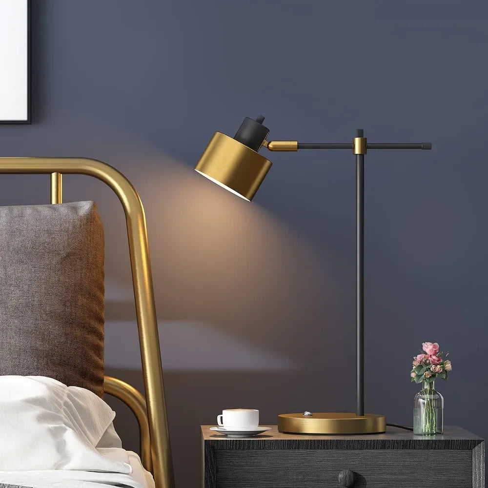 AURELIA - Adjustable Metal Desk Lamp for Modern Spaces