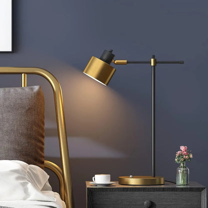 AURELIA - Adjustable Metal Desk Lamp for Modern Spaces