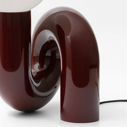 CURVA - Nordic Curved Globe Table Lamp for Modern Interiors